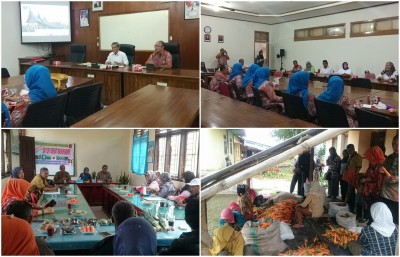 DINAS KETAHANAN PANGAN PROV. BANTEN BERKUNJUNG KE SUMBAR