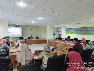 BIMBINGAN TEKNIS PENYUSUNAN PETA KETAHANAN DAN KERENTANAN PANGAN (FSVA) 2025
